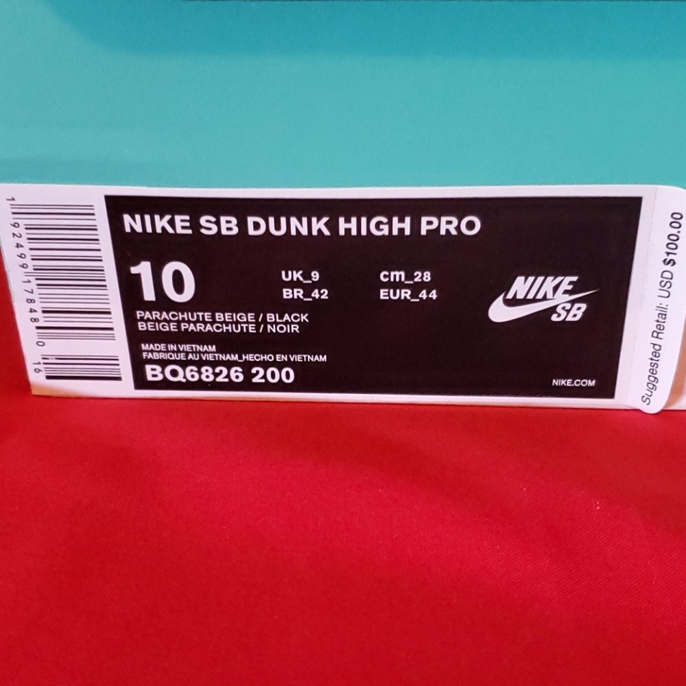Nike SB Dunk High Pro size 10 - Picture 4 of 4